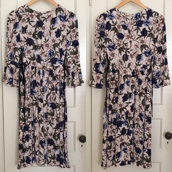 Topshop - Floral Midi Dress - Picture 6 of 7